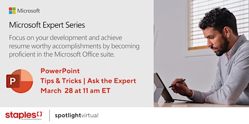 Microsoft  Expert Series -  PowerPoint Tips and Tricks | Ask the Expert