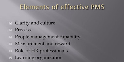 Performance Management 1 Day Certification Training in Alpine, NJ primary image