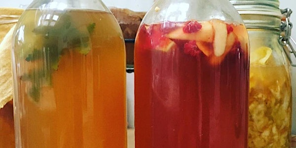 IN PERSON Fermentation Workshop: Kraut & Kombucha