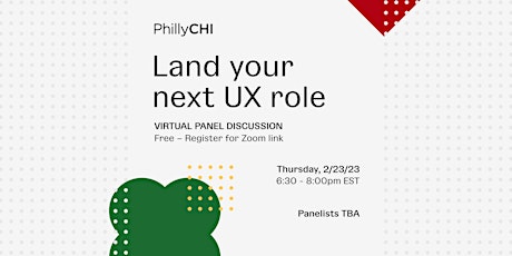 Land Your Next UX Role in 2023 primary image