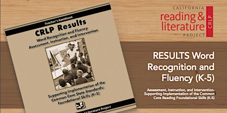 CRLP Results: Foundational Skills Summer Institute (K-5) primary image