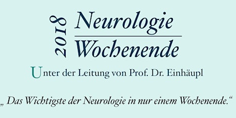 Hauptbild für Neurologie Wochenende 2018