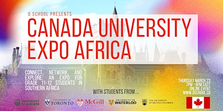 Canada Africa University Expo
