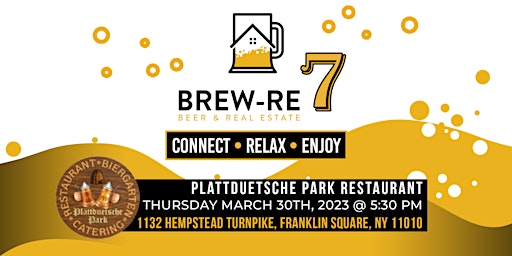 Brew-RE 7 - March 30th - Plattduetsche Park