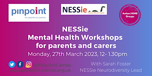 NESSie - Mental Health &  Neurodiversity Workshop for SEND parent carers