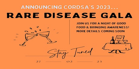 Hauptbild für Rare Disease Day Gala: CORDSA and AHC