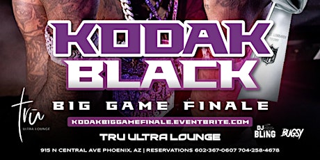 KODAK BLACK BIG GAME FINALE primary image