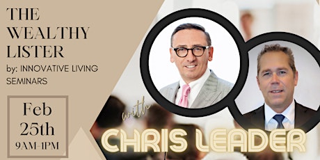 THE WEALTHY LISTER 2023 WITH CHRIS LEADER primary image