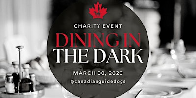 Dining in the Dark: A Sensory Experience