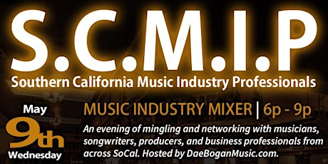 SCMIP May 2018 Music Industry Meetup