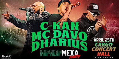 C-KAN, MC DAVO & DHARIUS live at Cargo Concert Hall