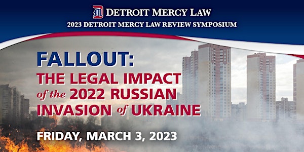 2023 Detroit Mercy Law Review Symposium