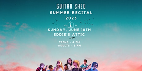 Guitar Shed Adults Summer Recital