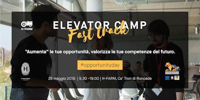 Elevator camp - fast track Elevator camp - fast track