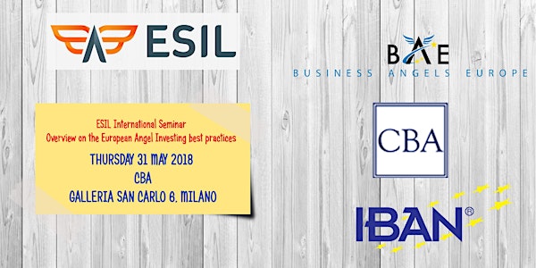 ESIL International Seminar Overview on the European Angel Investing best pr...