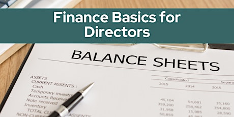 Finance Basics for Directors Webinar