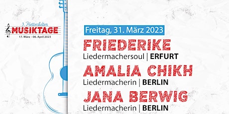 HMT'23: Friederike. + Amalia Chikh + Jana Berwig