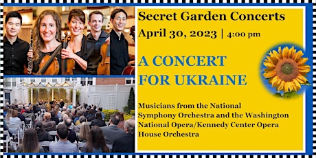 Benefit Concert for Ukraine and Mozart’s Clarinet Quintet