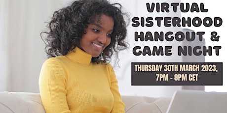 Virtual SisterHood Hangout & Game Night  primärbild