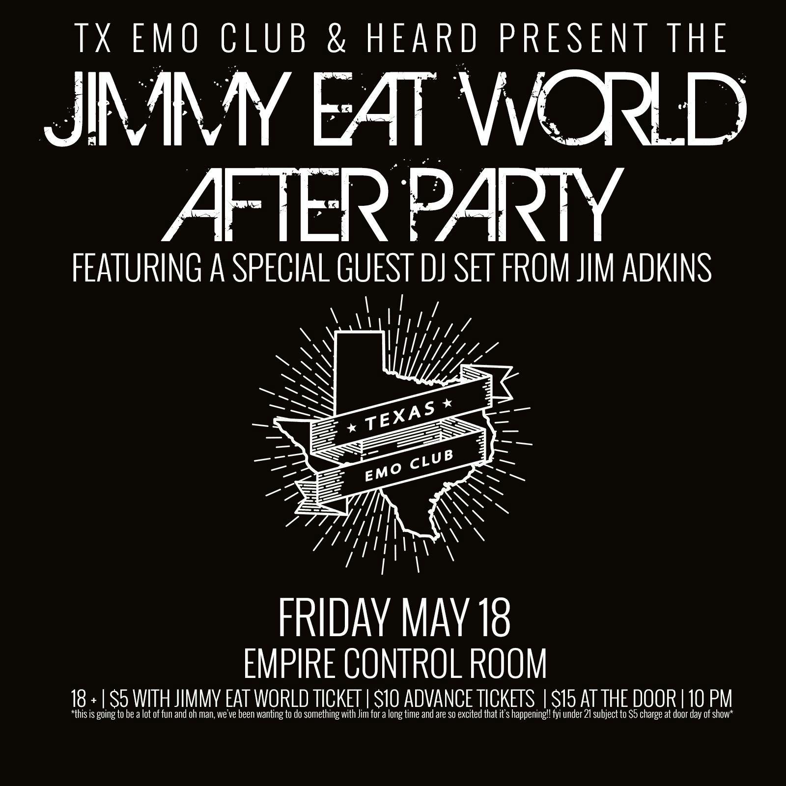 Jimmy Eat World Afterparty