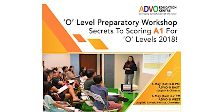 O Level Preparatory Workshop at ADVO East primary image