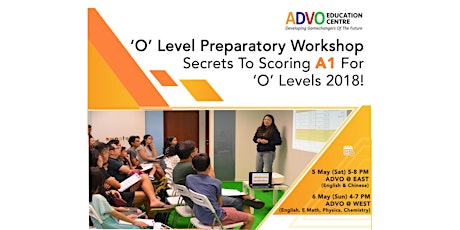 'O' Level Preparatory Workshop at ADVO West primary image