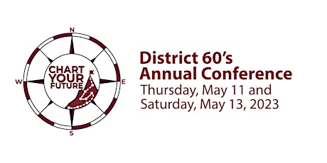 Imagem principal do evento District 60 Toastmasters:  2023 Hybrid Annual Conference