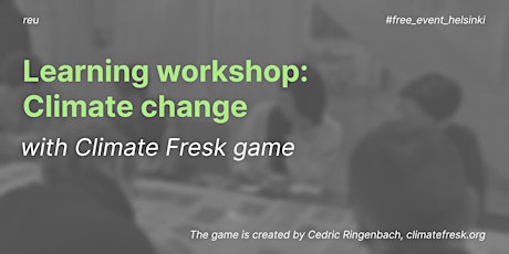 Learning workshop: Climate change primary image