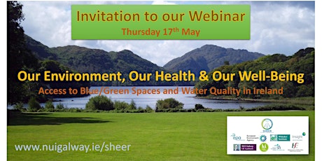 Our Environment, Our Health, Our Well-Being, Webinar  primary image