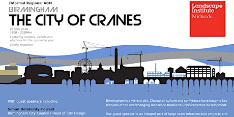 Birmingham: City of Cranes (Informal LIM AGM) primary image