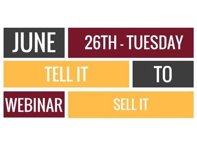tell it to sell