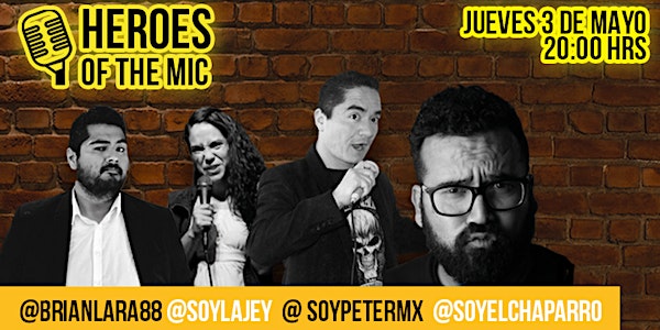 STAND UP COMEDY - HEROES OF THE MIC
