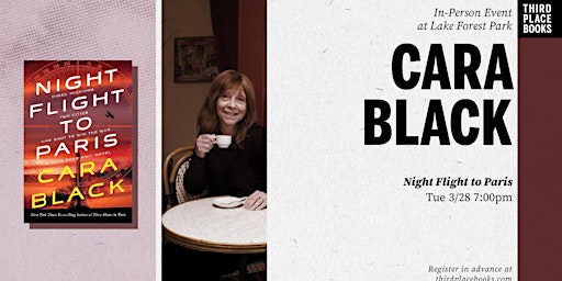 Cara Black presents 'Night Flight to Paris: A Kate Rees WWII Novel #2'