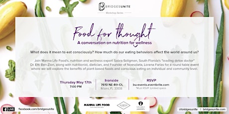 Food for Thought: A Conversation on Nutrition for Wellness primary image