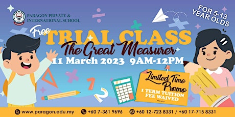 The Great Measurer  (Free Trial Class) primary image