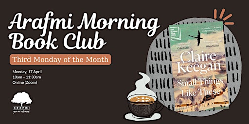 Arafmi Morning Book Club - April 2023 primary image