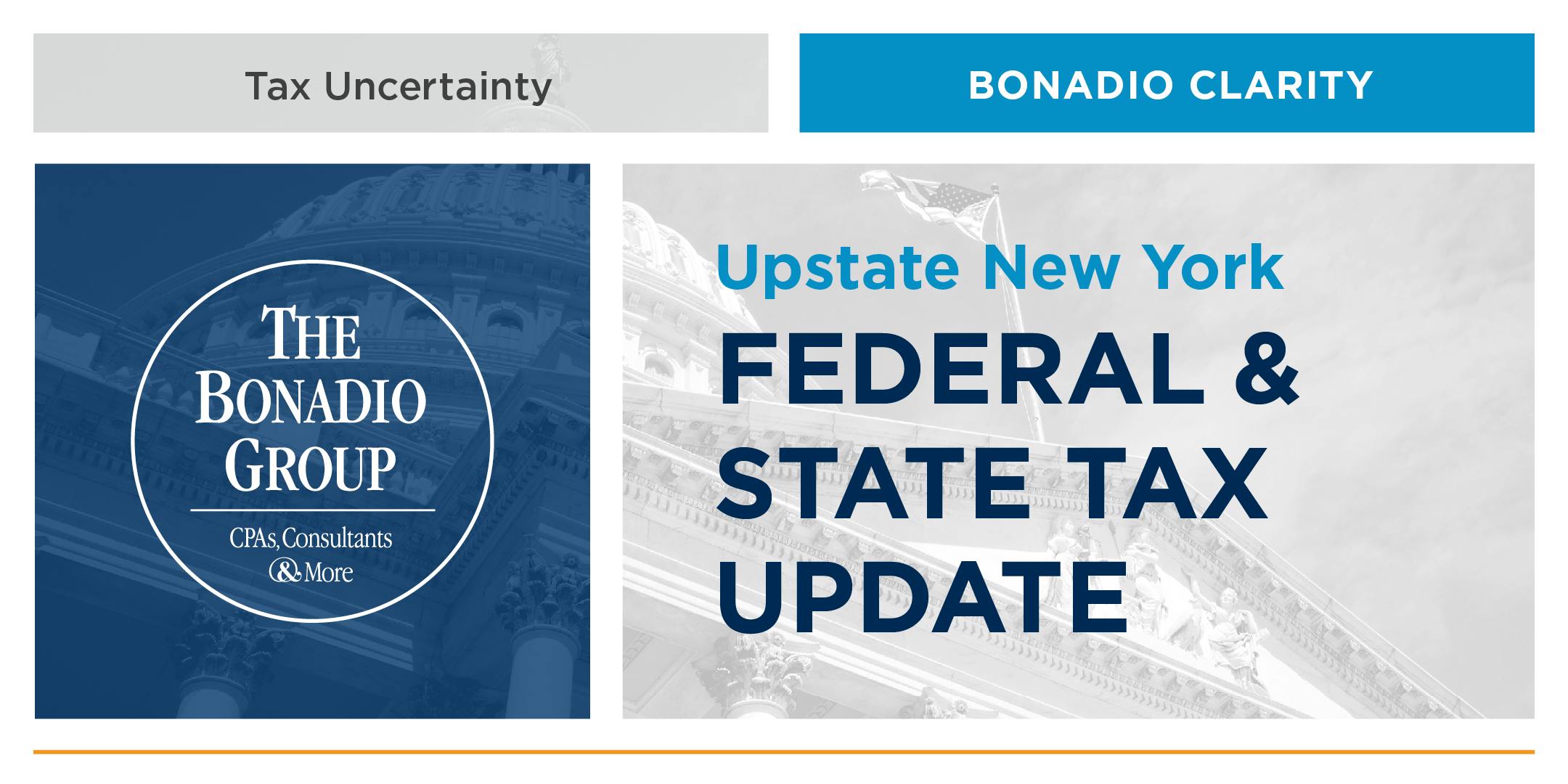 Upstate New York Federal & State Tax Update