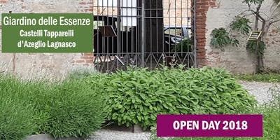 OPEN DAY al Giardino delle Essenze 2018 OPEN DAY al Giardino delle Essenze 2018