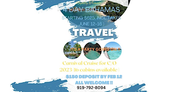Class of 2023 Cruise TRAVEL CELEBRATION!!