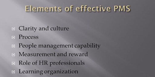 Hauptbild für Performance Management 1 Day Certification Training in Redding, CA