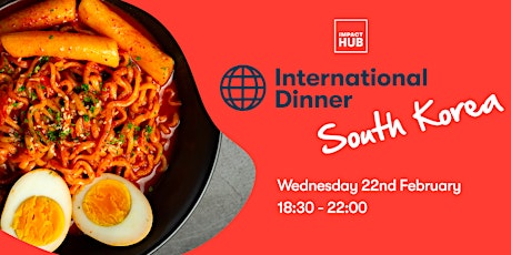 Hauptbild für International Dinner: South Korea