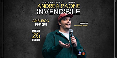 Andrea Paone - INVENDIBILE Tour (Italian Comedy Night)