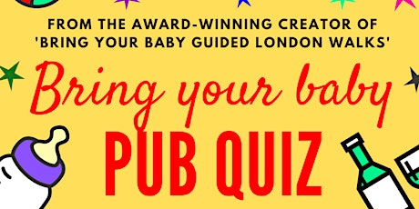 BRING YOUR BABY PUB QUIZ @ Angels Pub, HITCHIN, HERTFORDSHIRE (SG5)