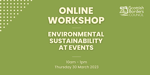 Event Sustainability Workshop