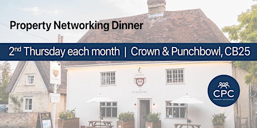 Imagem principal do evento CPC - Cambridge Property Community Networking Dinner 2024