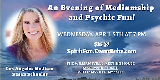 An Evening of Mediumship and Psychic Fun  with Susan Schueler in Buffalo