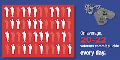 Primaire afbeelding van 22 No More - 7th Annual Veteran Suicide Awareness Walk