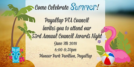 53rd Annual Puyallup PTA Council Awards Night primary image