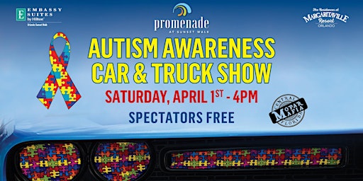 Promenade & Central Florida Mopar Mafia Autism Awareness Car & Truck Show