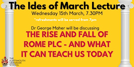 The Ides of March Lecture primary image